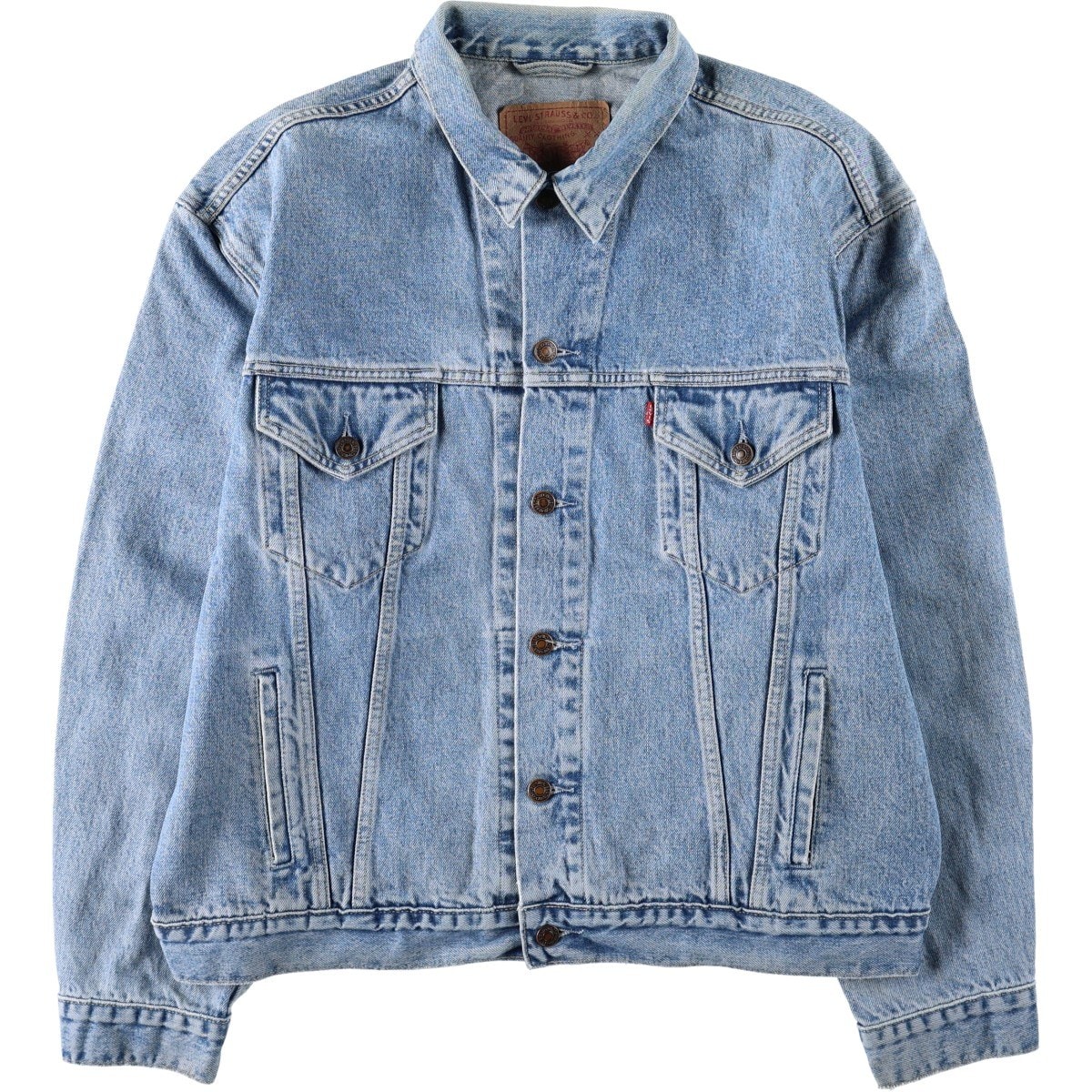 古着 90年代 リーバイス Levi's 70503 0210 ユーロモデル デニムジャケット Gジャン メンズXXL相当 ヴィンテージ/eaa671043