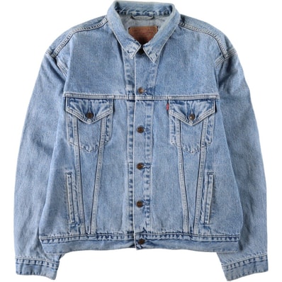 古着 90年代 リーバイス Levi's 70503 0210 ユーロモデル デニムジャケット Gジャン メンズXXL相当 ヴィンテージ/eaa671043