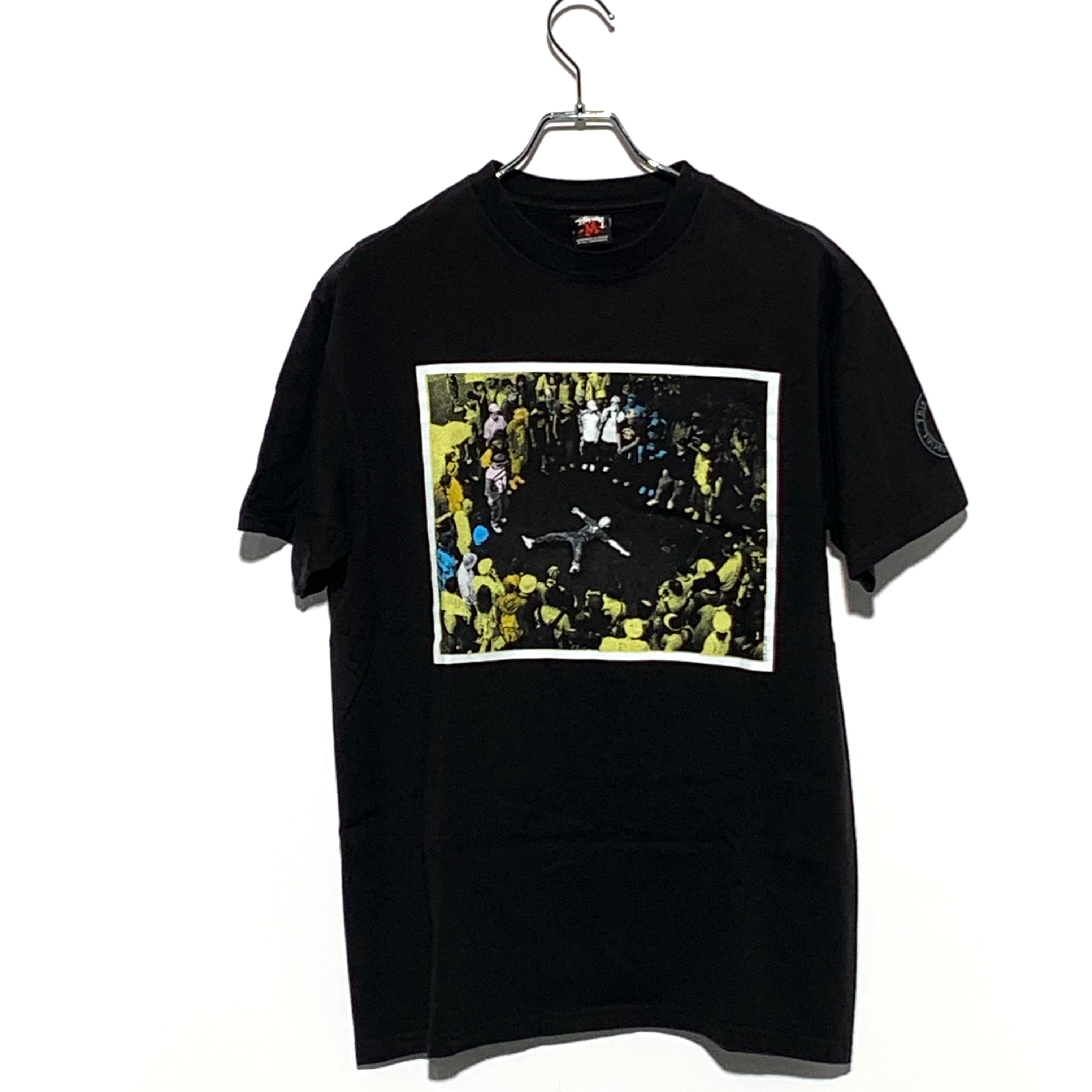 STUSSY CUSTOMADE PHOTO PHOTO TEE Black
