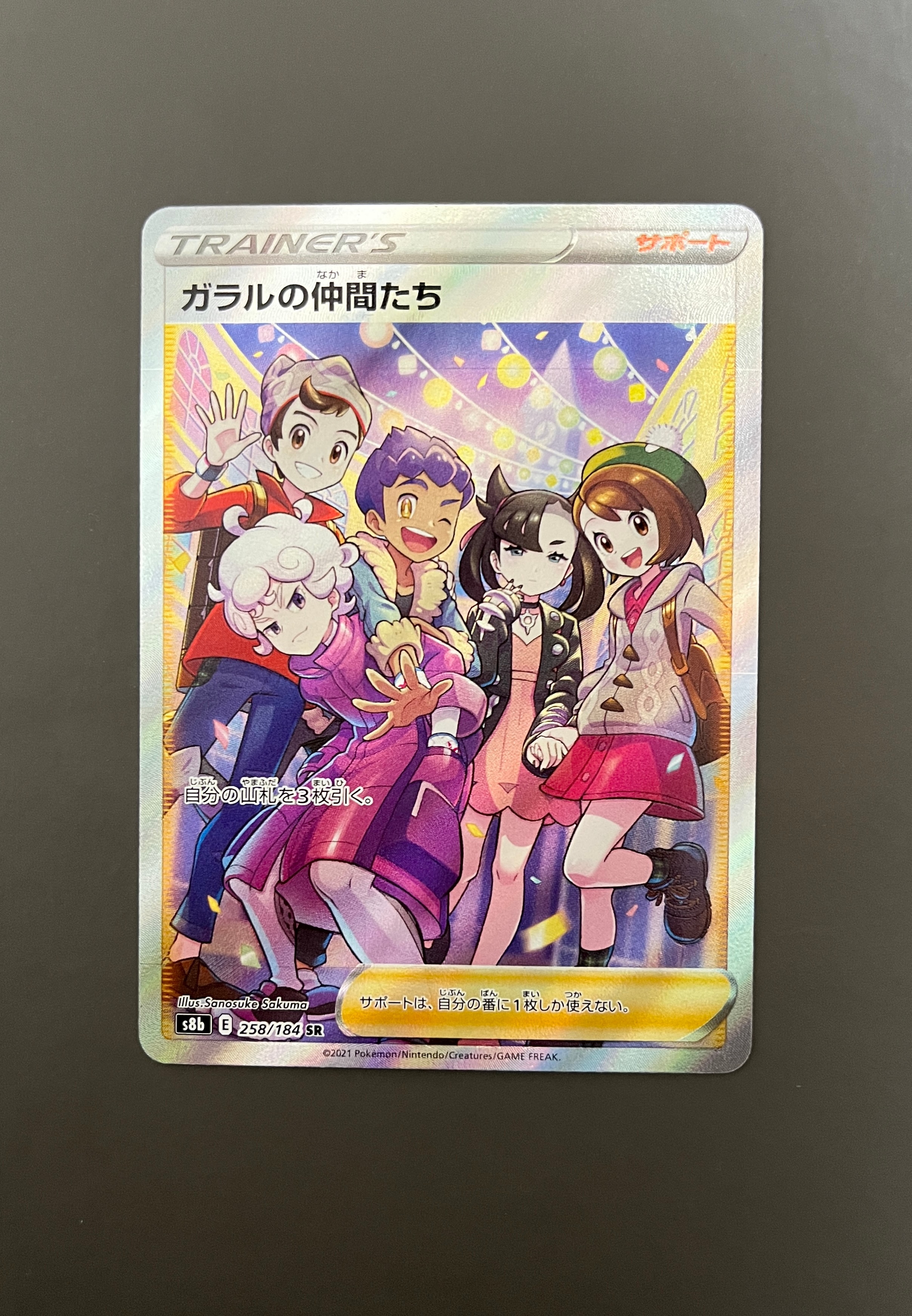 ガラルの仲間たち SR[S8b 258/184](ハイクラスパック「VMAXクライマックス」)