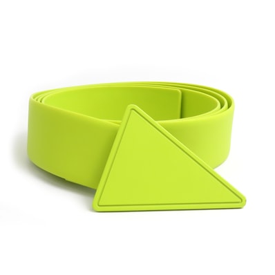ボッテガヴェネタ BOTTEGAVENETA ベルト シリコン イエローグリーン ユニセックス【中古】 h30672k