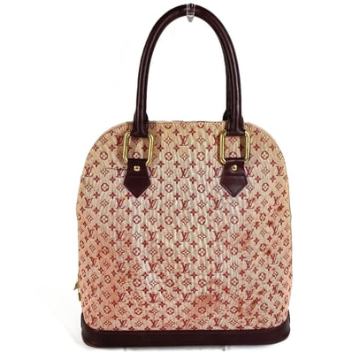 ルイヴィトン LOUIS VUITTON アルマ オ M92204 モノグラムミニ ハンドバッグ トートバック カバン バック トートバッグ モノグラムミニキャンバス スリーズ レッド