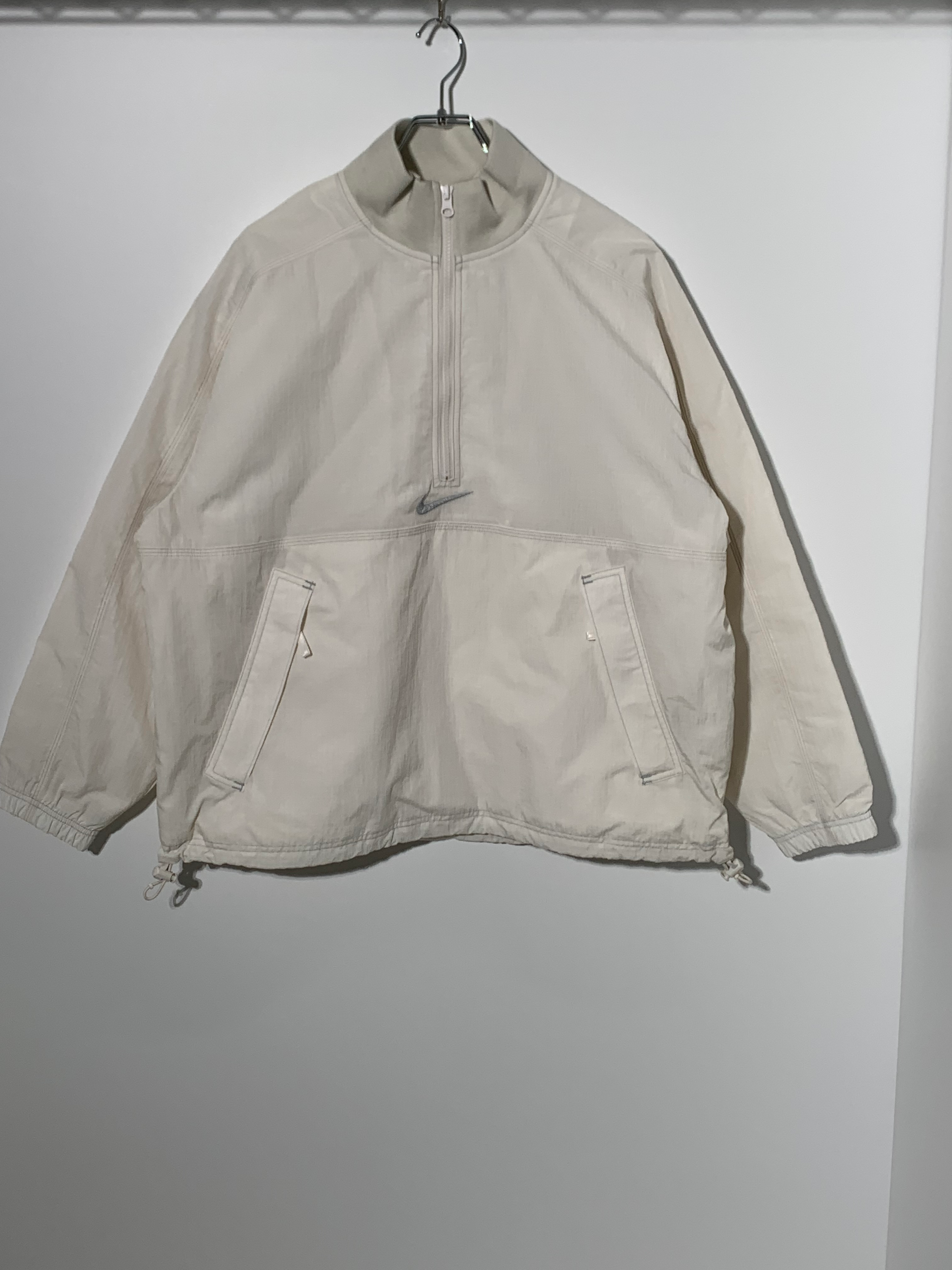 Supreme x Nike Ripstop Pullover "White"