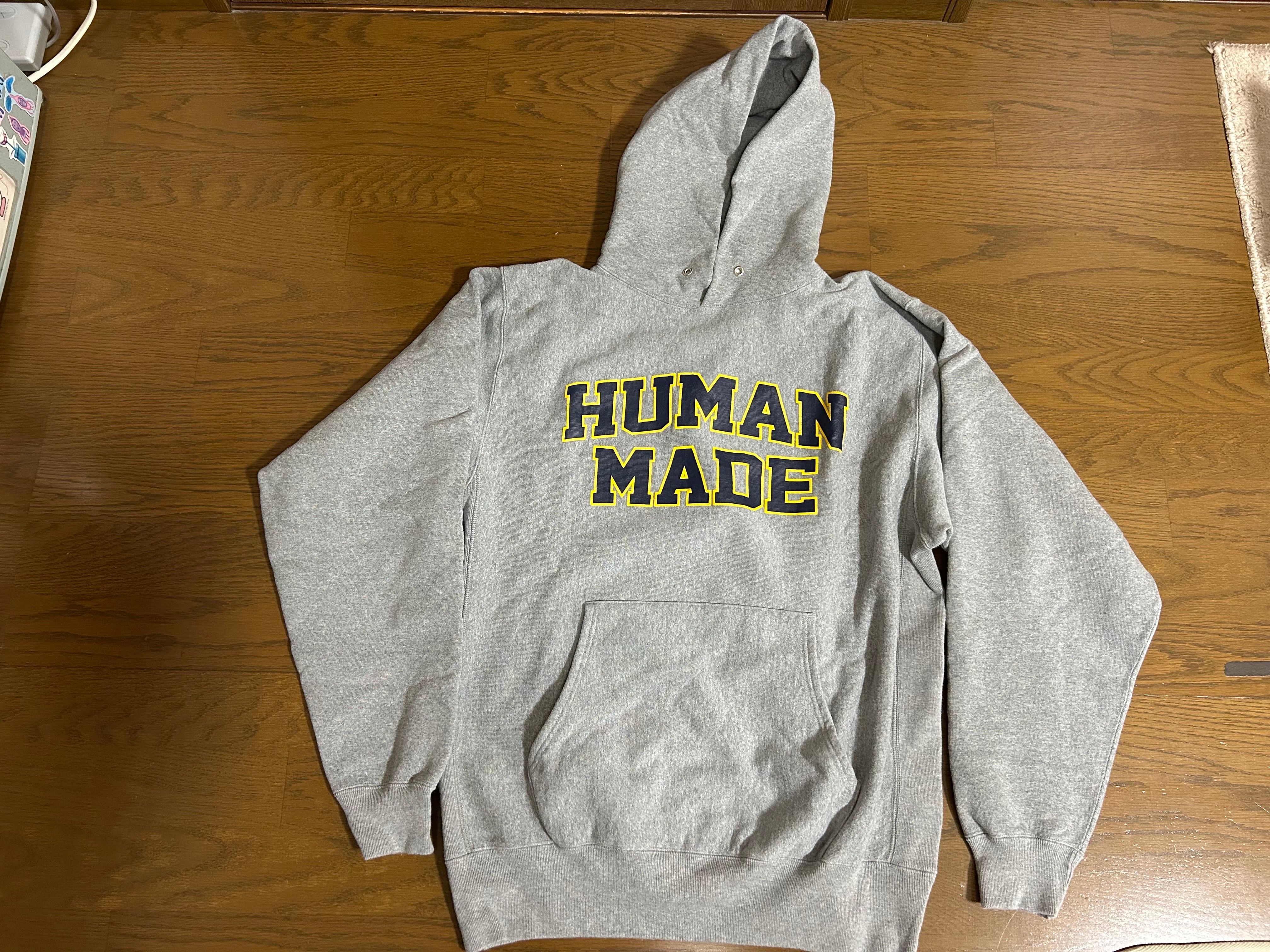 HUMAN MADE PIZZA HOODIE "Grey"