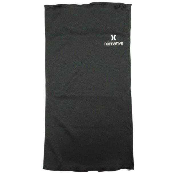 nonnative x Hurley ノンネイティブ ハーレー 20SS 別注 NECK GAITER POLY JERSEY UPF50+ ネックゲイター NN-A3851 ブラック バラクラバ g26226