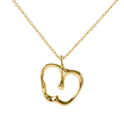 TIFFANY&Co. ティファニー アップル ネックレス エルサ・ペレッティ K18YG ゴールド【中古】