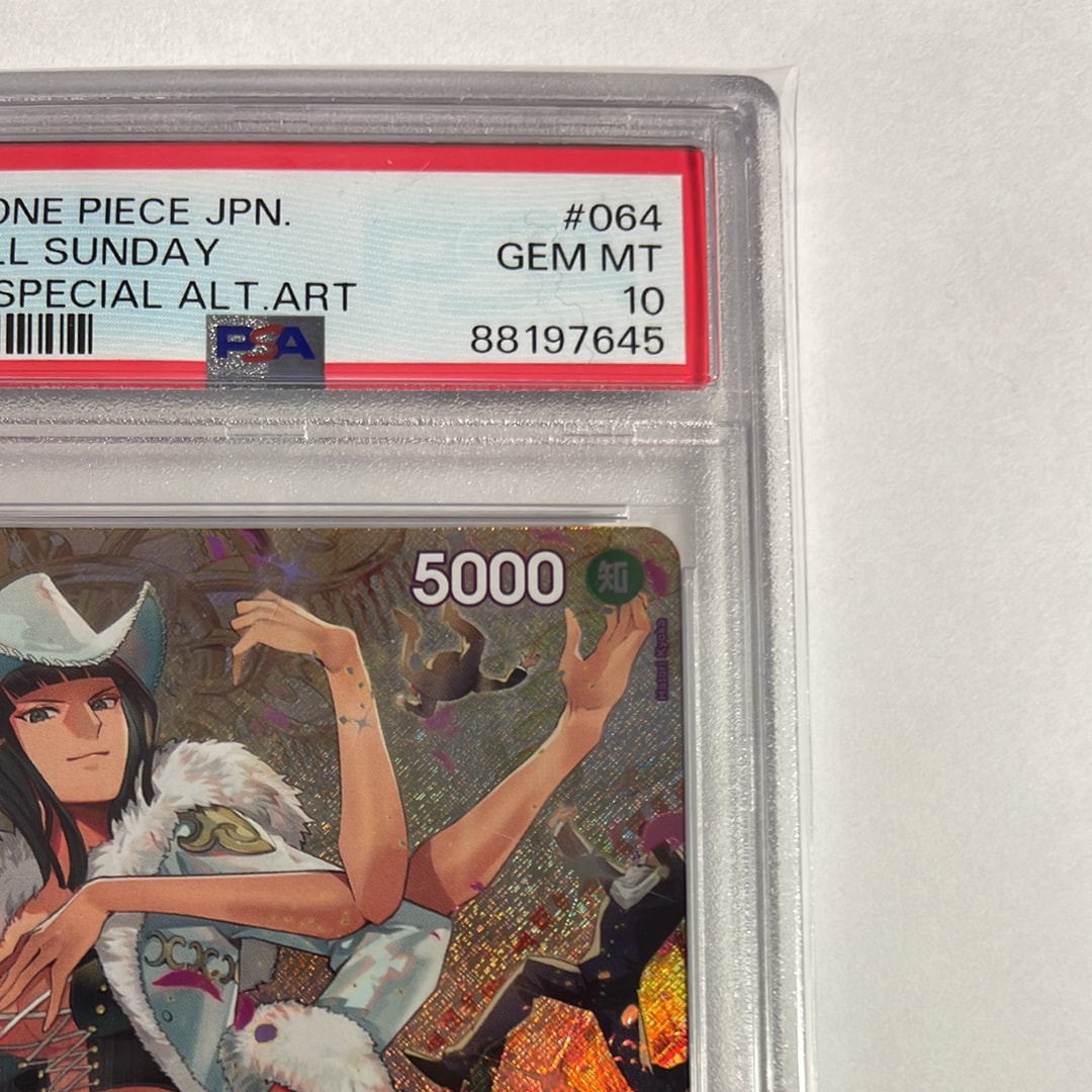 PSA 10]Ms. All-Sunday SR-SPC [OP04-064] (Booster Pack Wings of