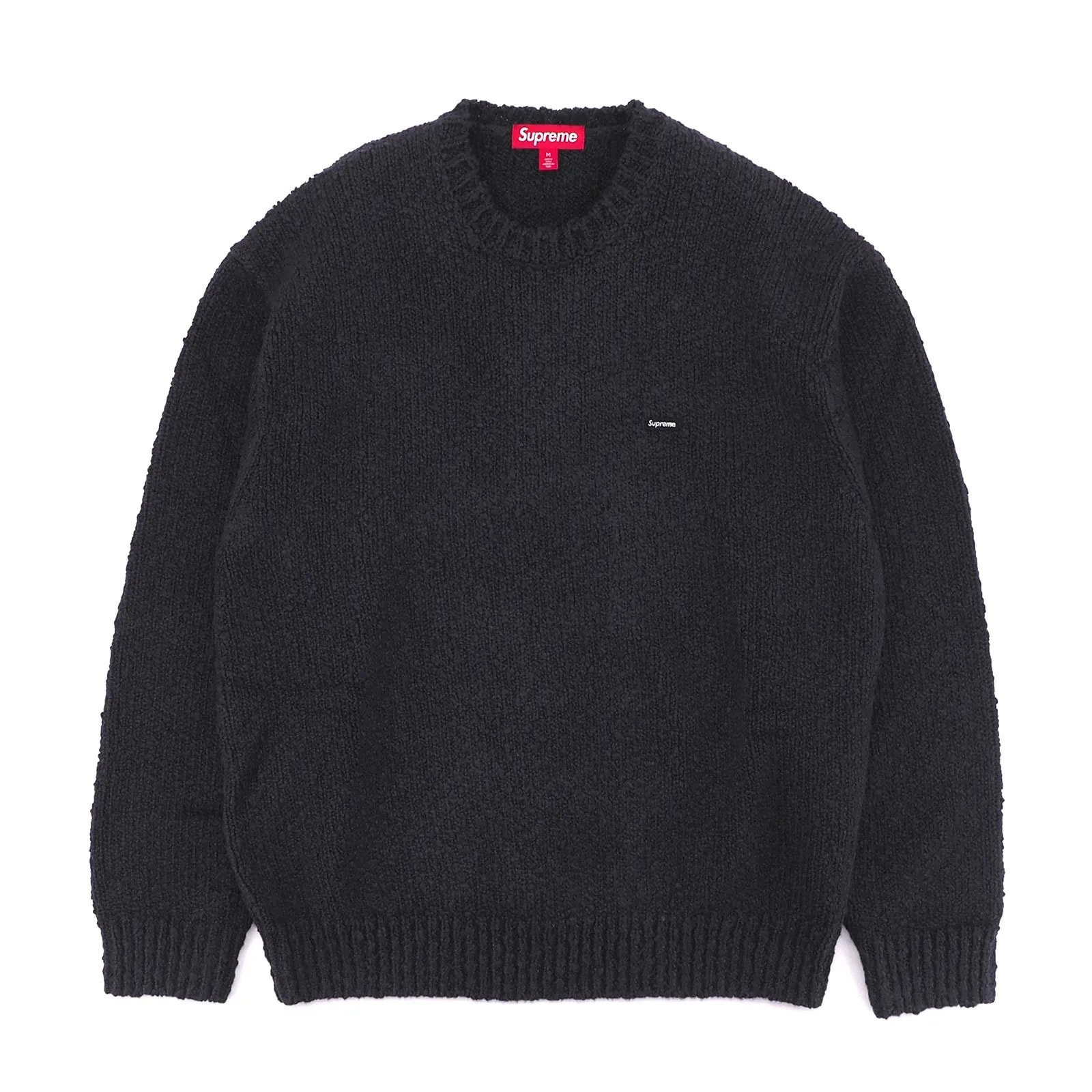 Supreme Bouclé Small Box Sweater "Black"
