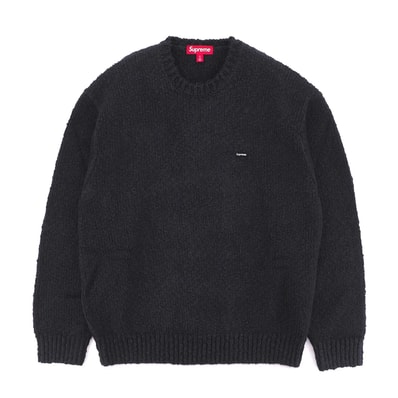 Supreme Bouclé Small Box Sweater "Black"