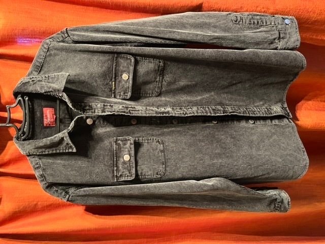 Supreme Washed Corduroy Shirt "Black"