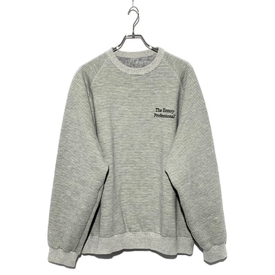 ENNOY Border Crew Neck Sweat "Gray"