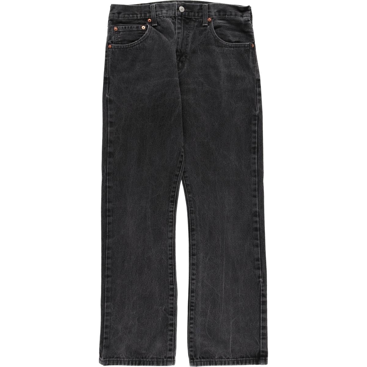 古着 リーバイス Levi's 517-0260 ブラックデニム ブーツカットデニムパンツ メンズw32相当/eaa628244