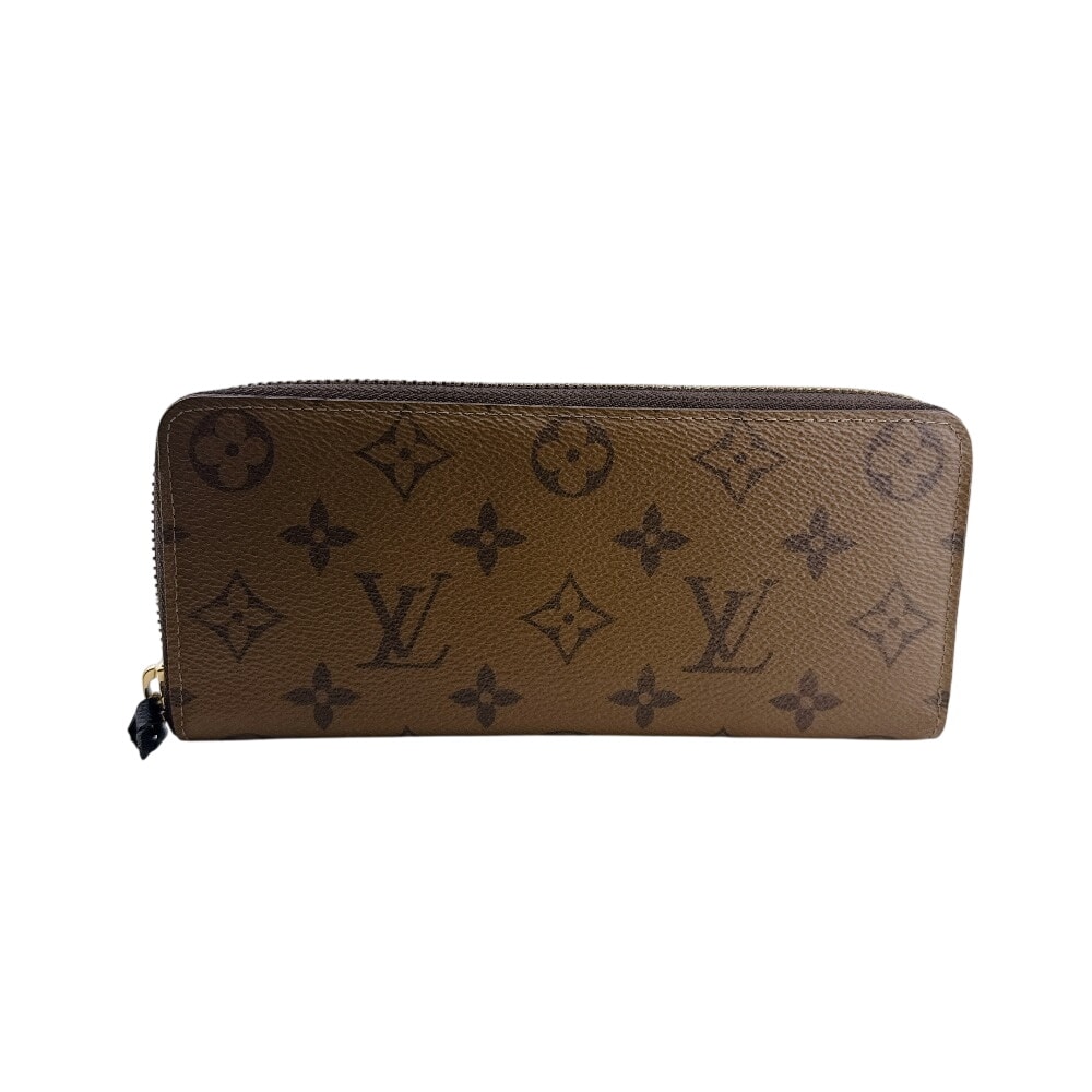 ルイヴィトン LOUIS VUITTON 長財布 モノグラムリバース ポルトフォイユ クレマンス M82336 ブラウン