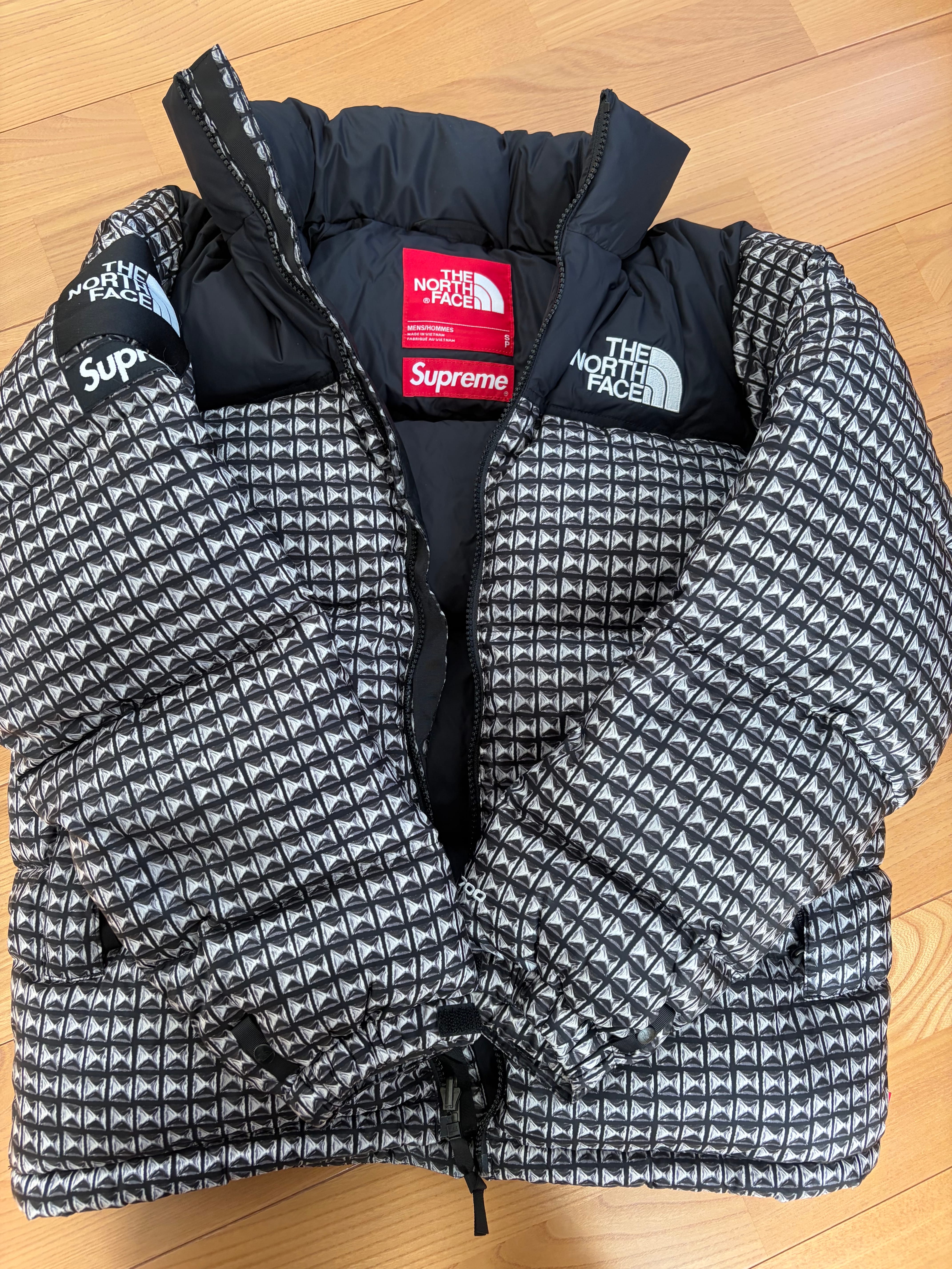 Supreme x The North Face Studded Nuptse Jacket "Black"