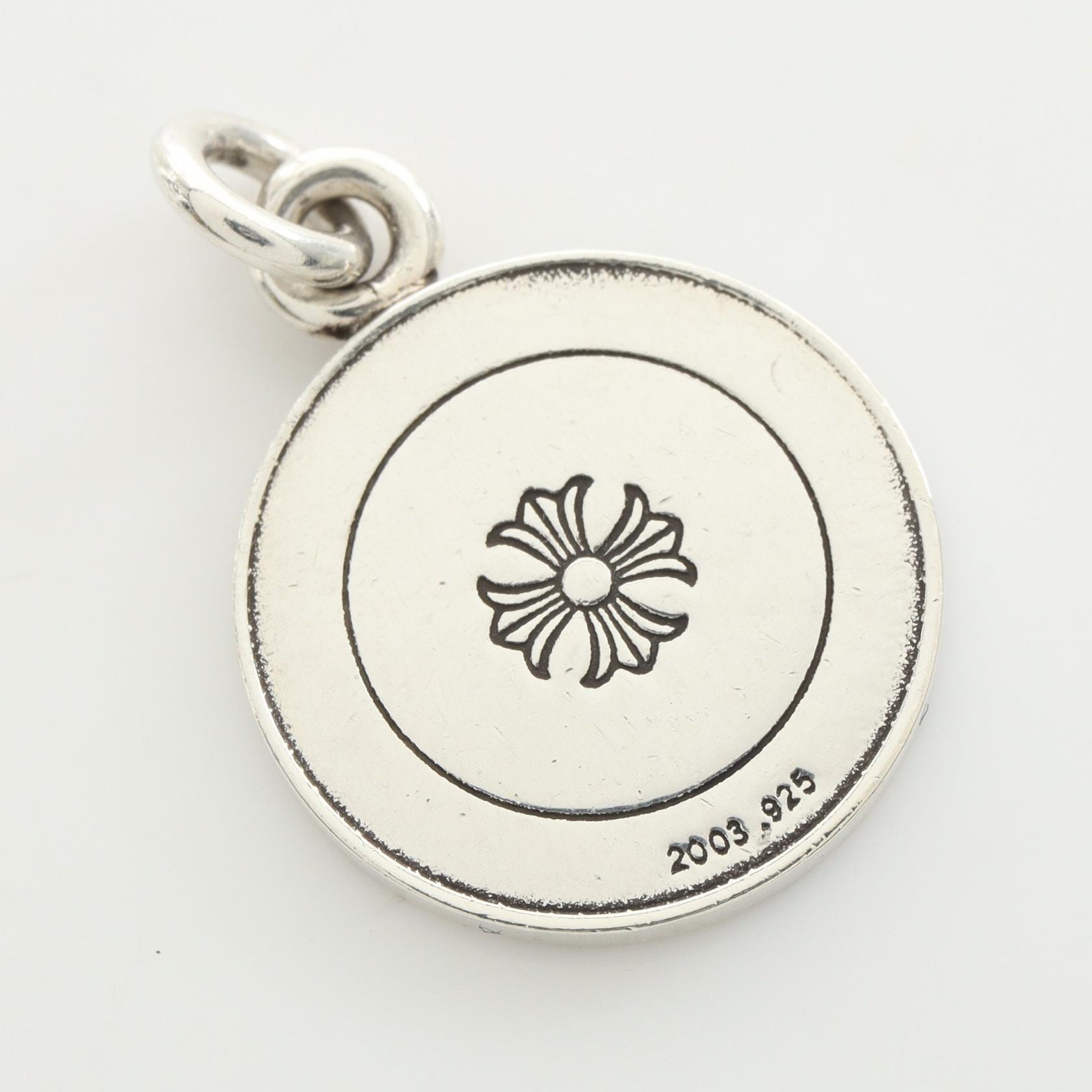 C (やや傷や汚れあり)】クロムハーツ CHROME HEARTS ANGEL MEDAL V2