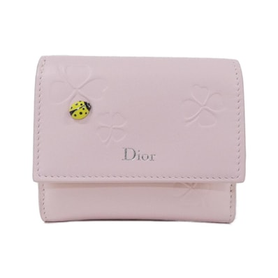 【未使用品】クリスチャンディオール DIOR CLOVER DIOR JARDIN LOTUS WALLET S2416PUKA 財布