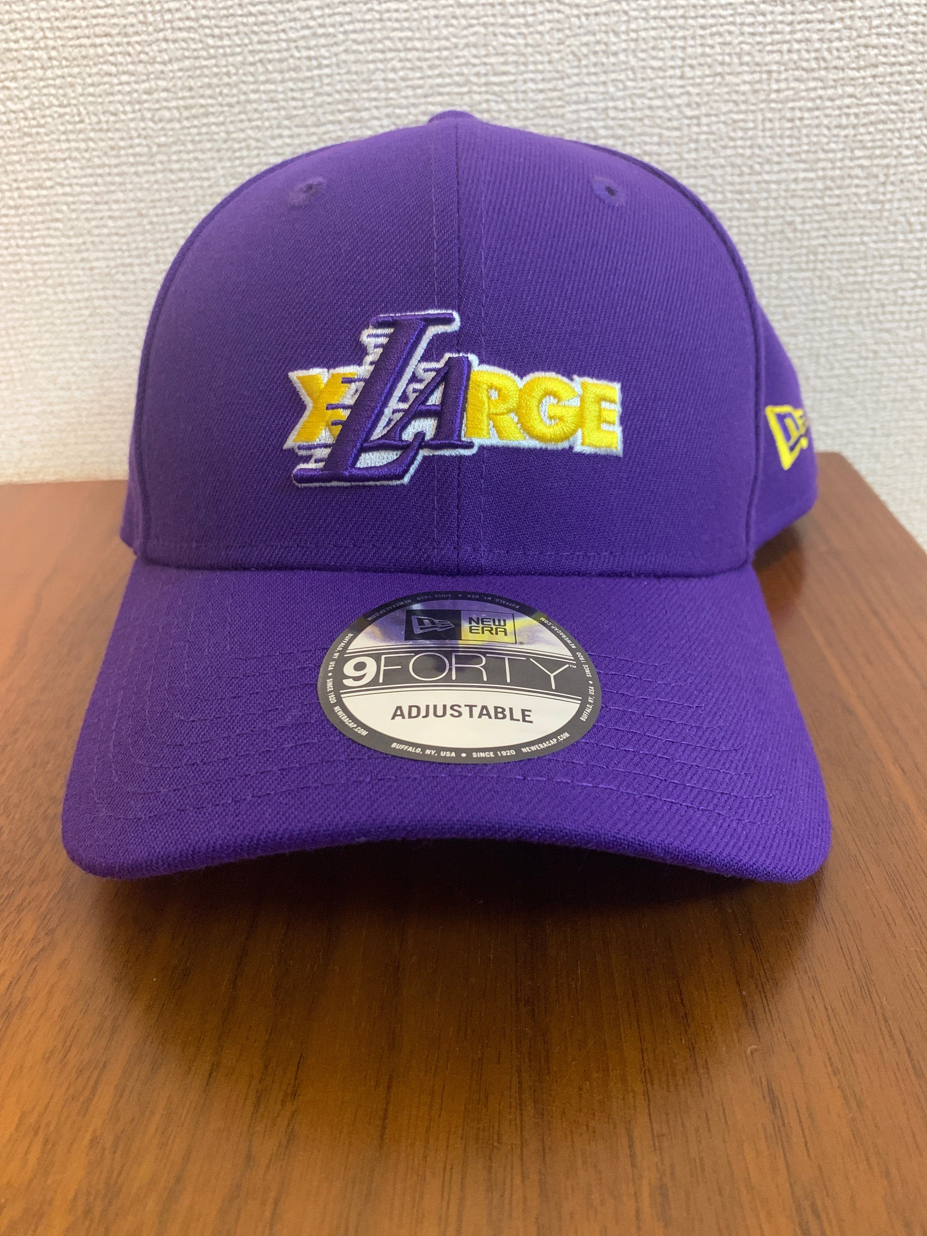 XLARGE x New Era x NBA LAKERS STANDARD LOGO SNAPBACK CAP "Purple"