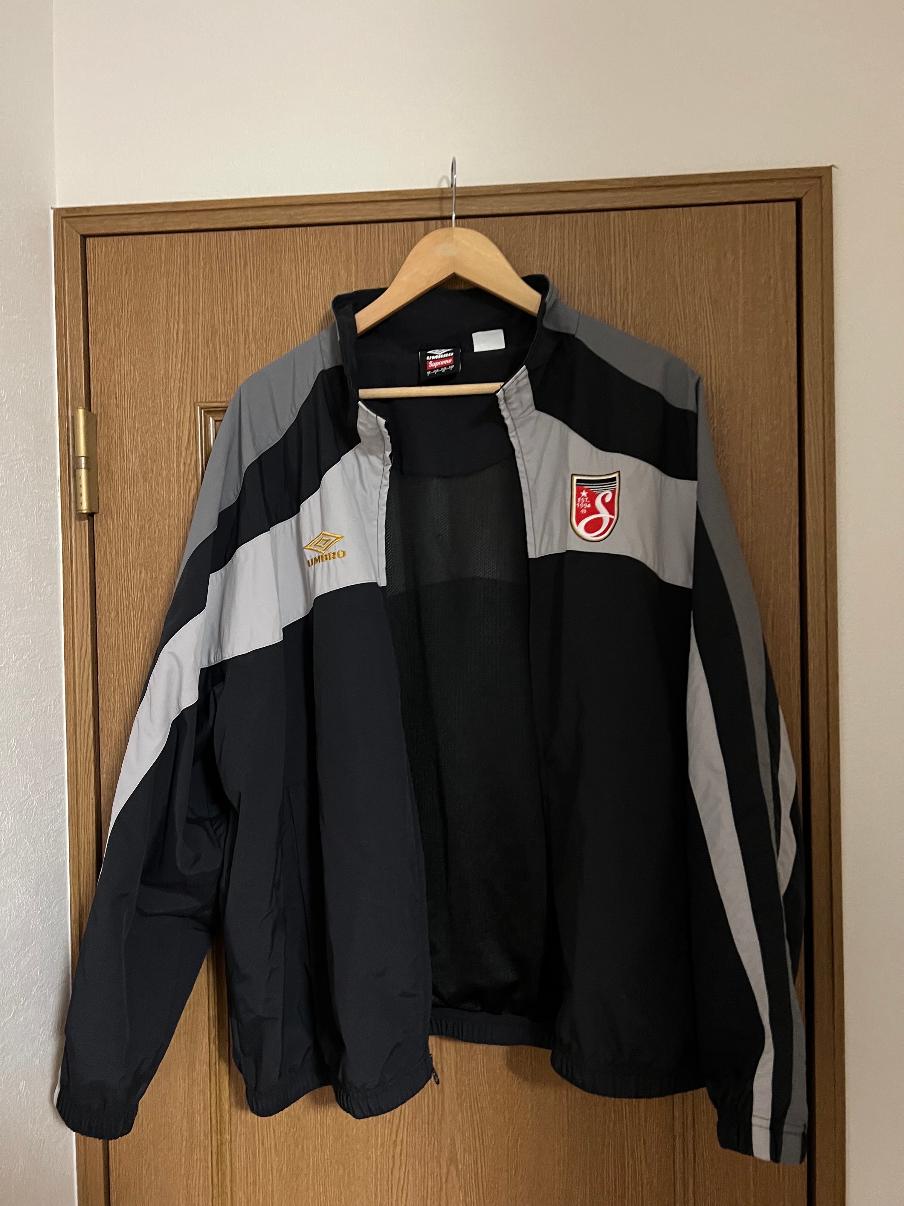 Supreme / Umbro Track Jacket "Black"