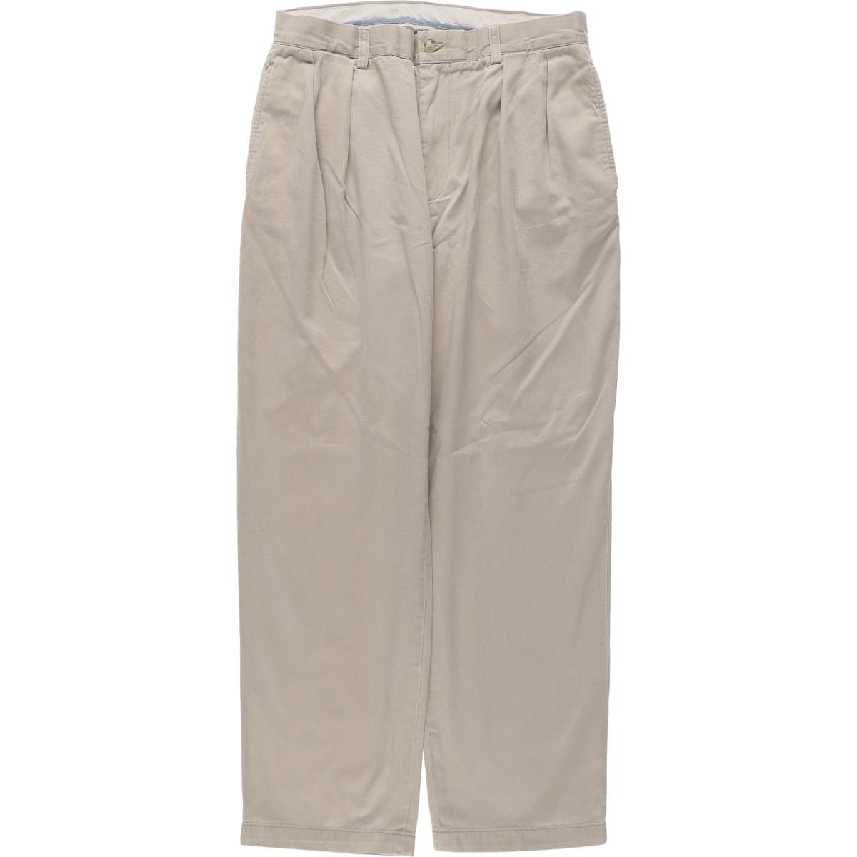 古着 ラルフローレン Ralph Lauren POLO RALPH LAUREN CLASSIC FIT PLEATED チノパンツ メンズw33相当/eaa680086