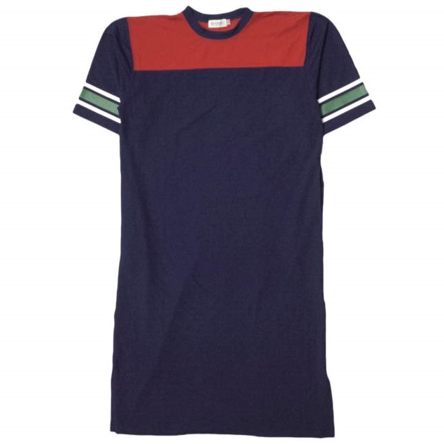 GOOD ROCK SPEED x BEAMS BOY グッドロックスピード ビームスボーイ 別注 フットボールワンピース Free ネイビー ナンバリング 21 トップス g12960