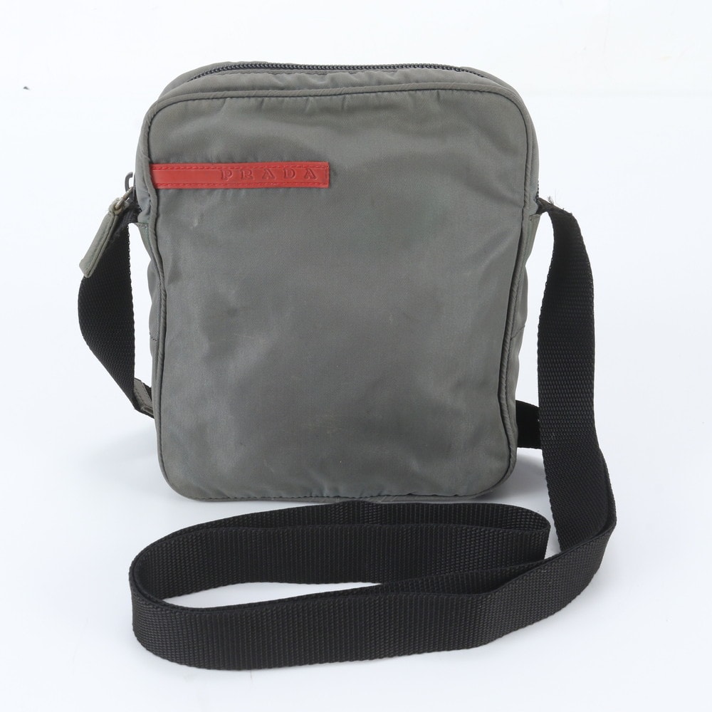 ■美品 プラダ テスート ナイロンスポーツショルダーバッグ