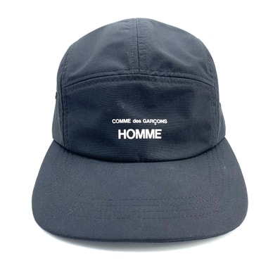 COMME des GARCONS HOMME Nylon Weather Cap Briefing "Black"