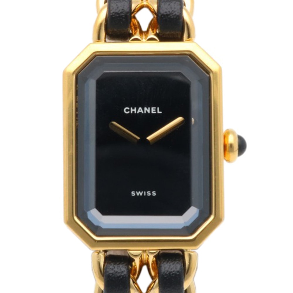 シャネル プルミエール M 腕時計 時計 GP H0001 クオーツ 磨き直し済 レディース 1年保証 CHANEL 中古