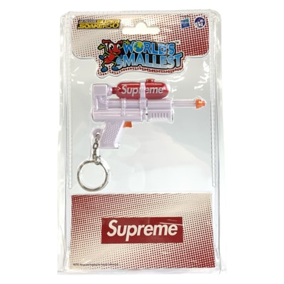 Supreme Super Soaker 50 Water Blaster Keychain "White"