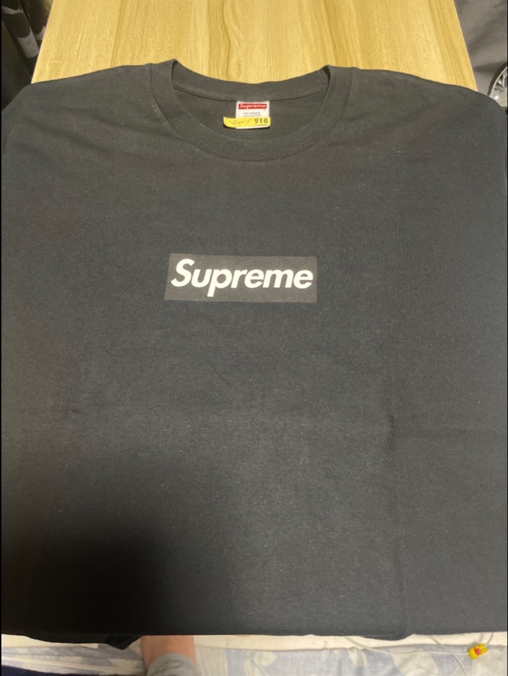 Supreme Box Logo L/S Tee "Black"