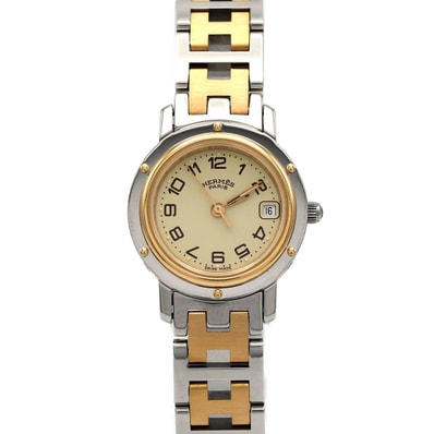 エルメス クリッパー コンビ CL4.220 SSxGP クォーツ