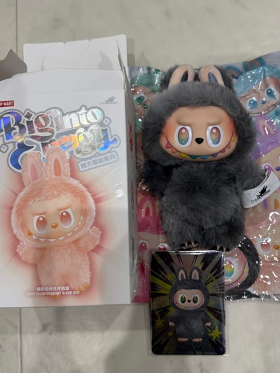 POP MART THE MONSTERS (LABUBU) Big into Energy Series Plush Pendant ID (Secret)