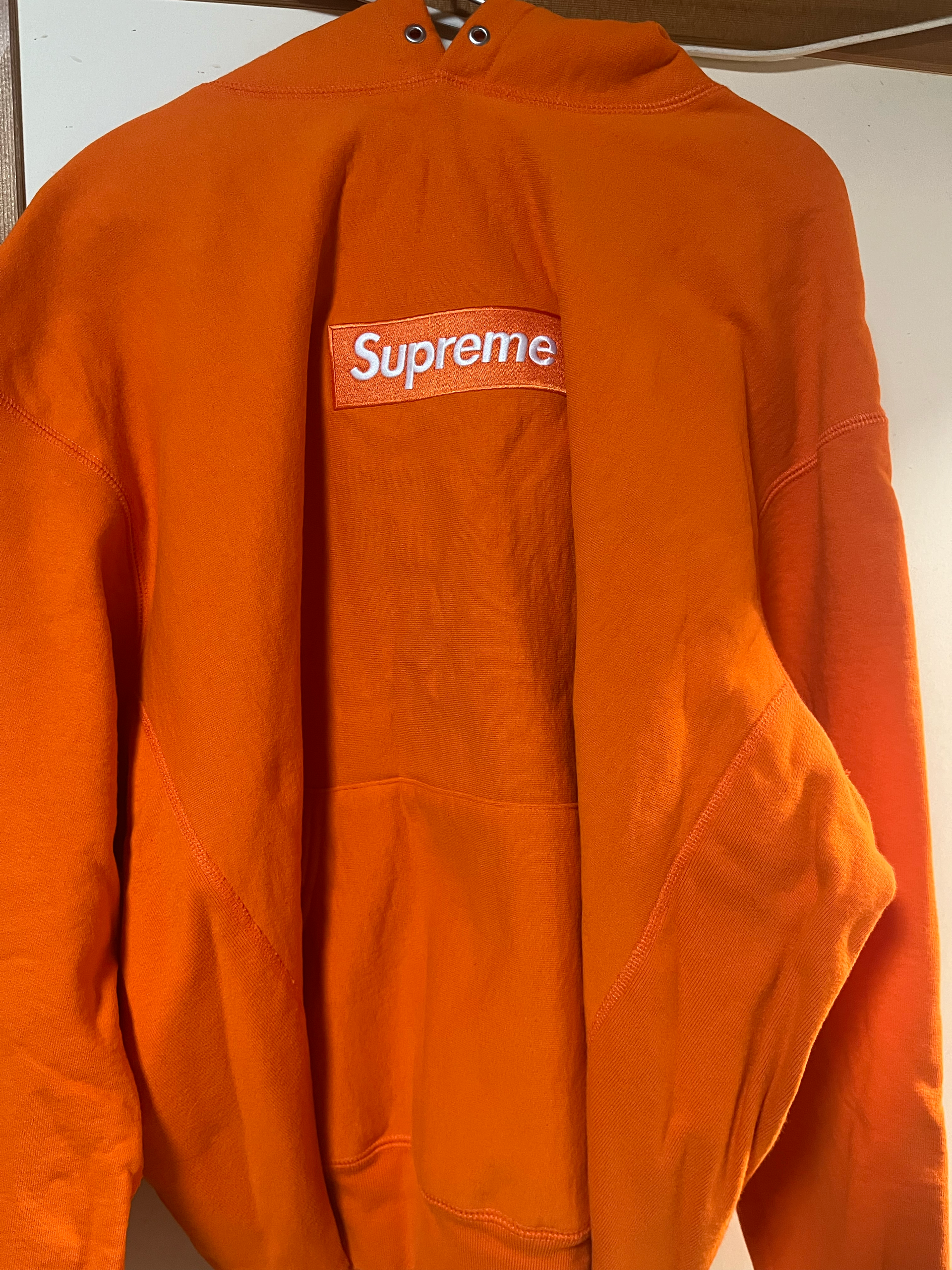 Supreme Box Logo Hooded Sweatshirt "Orange" (24FW)