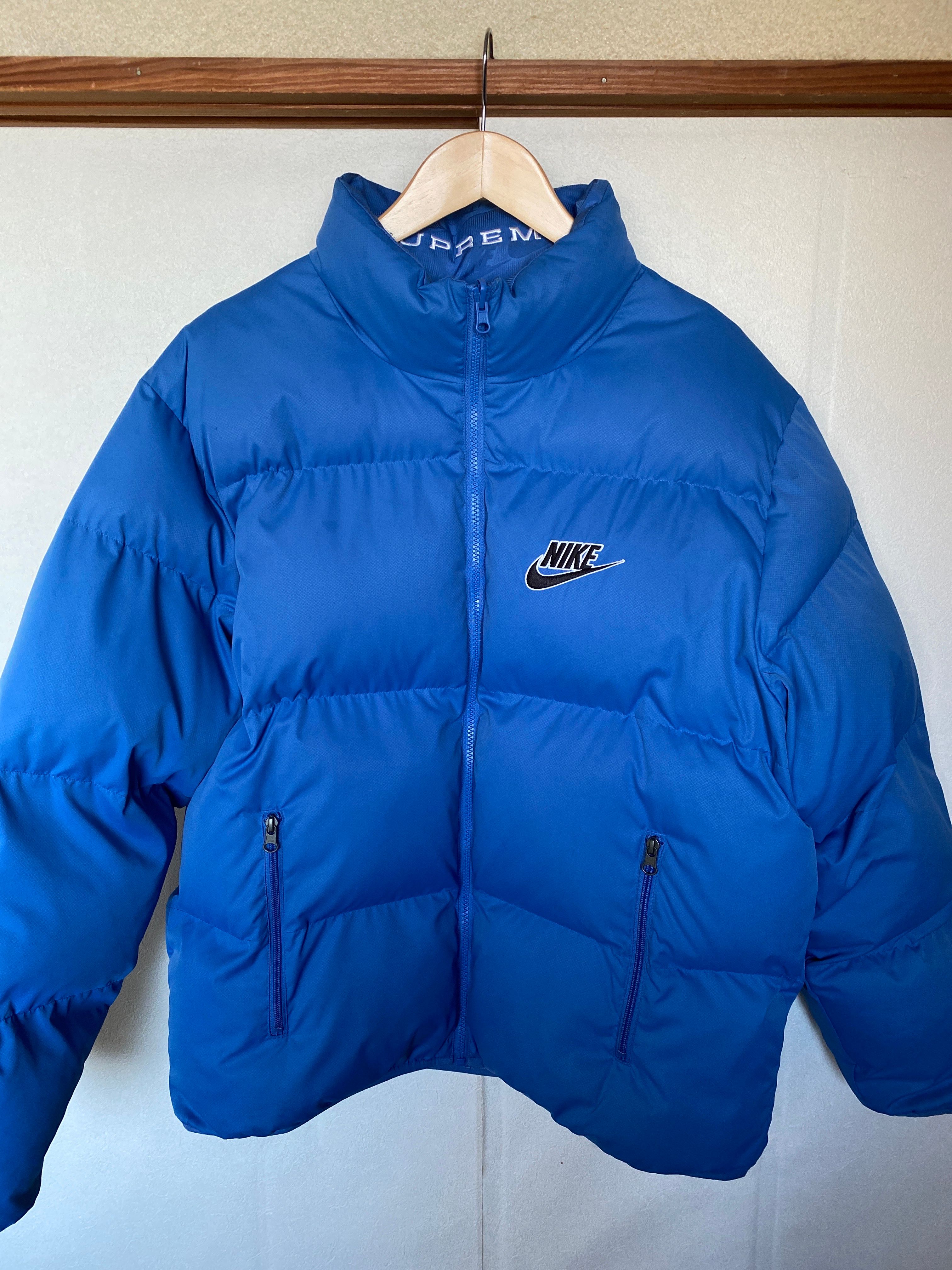 Supreme / Nike® Reversible Puffy Jacket "Blue"
