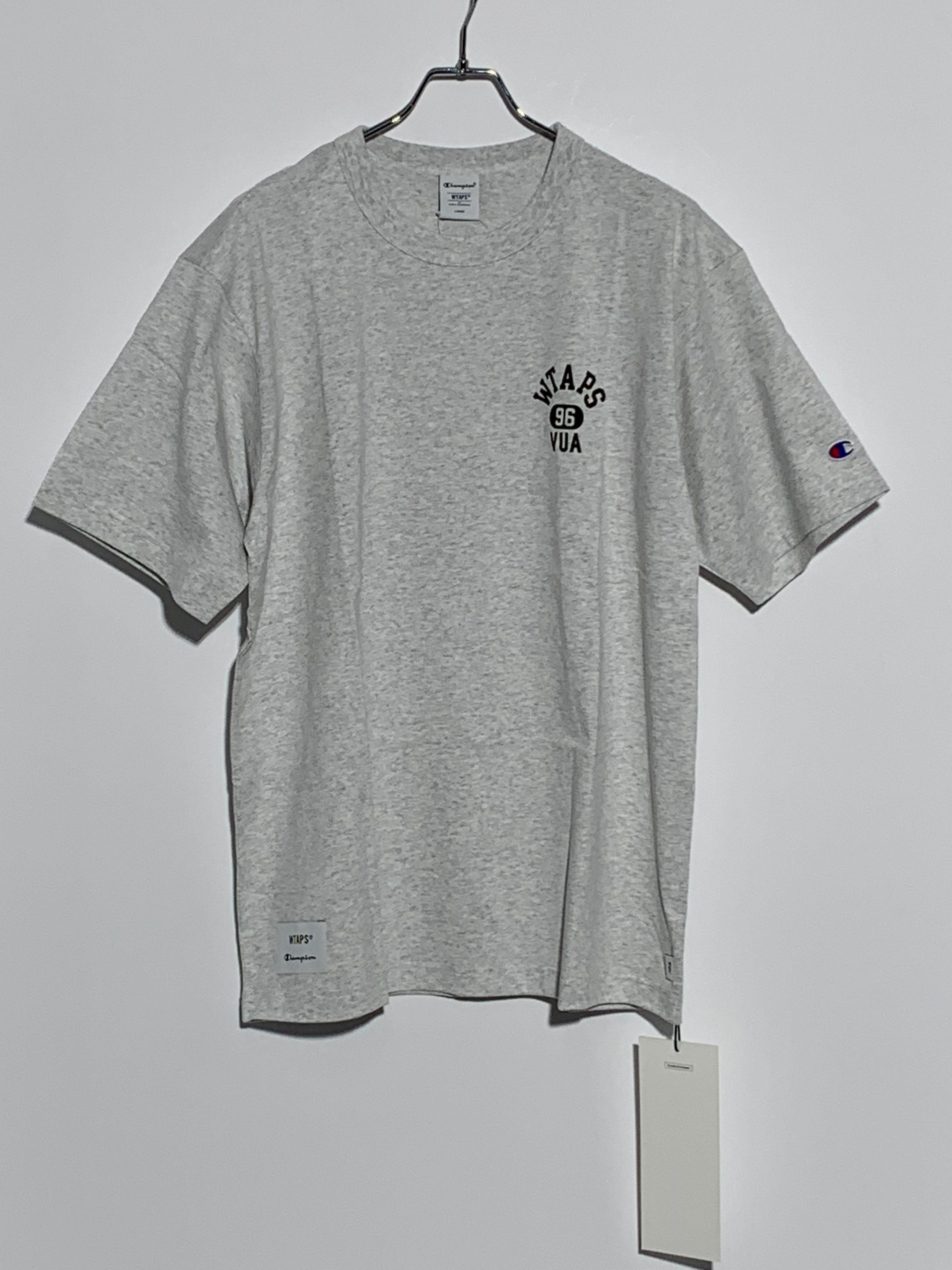 WTAPS x Champion Academy / SS / Cotton "Gray" 242HBCHD-CSM01S / C8-B363