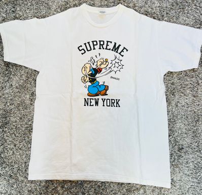 Supreme POPEYE Tee "White"