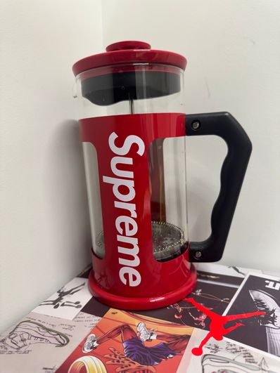 Supreme x Bialetti 8-Cup French Press "Red"