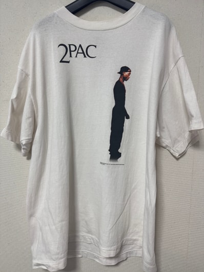 SAINT Mxxxxxx x 2PAC SS T-Shirt "White" SM-HR8-0000-C15