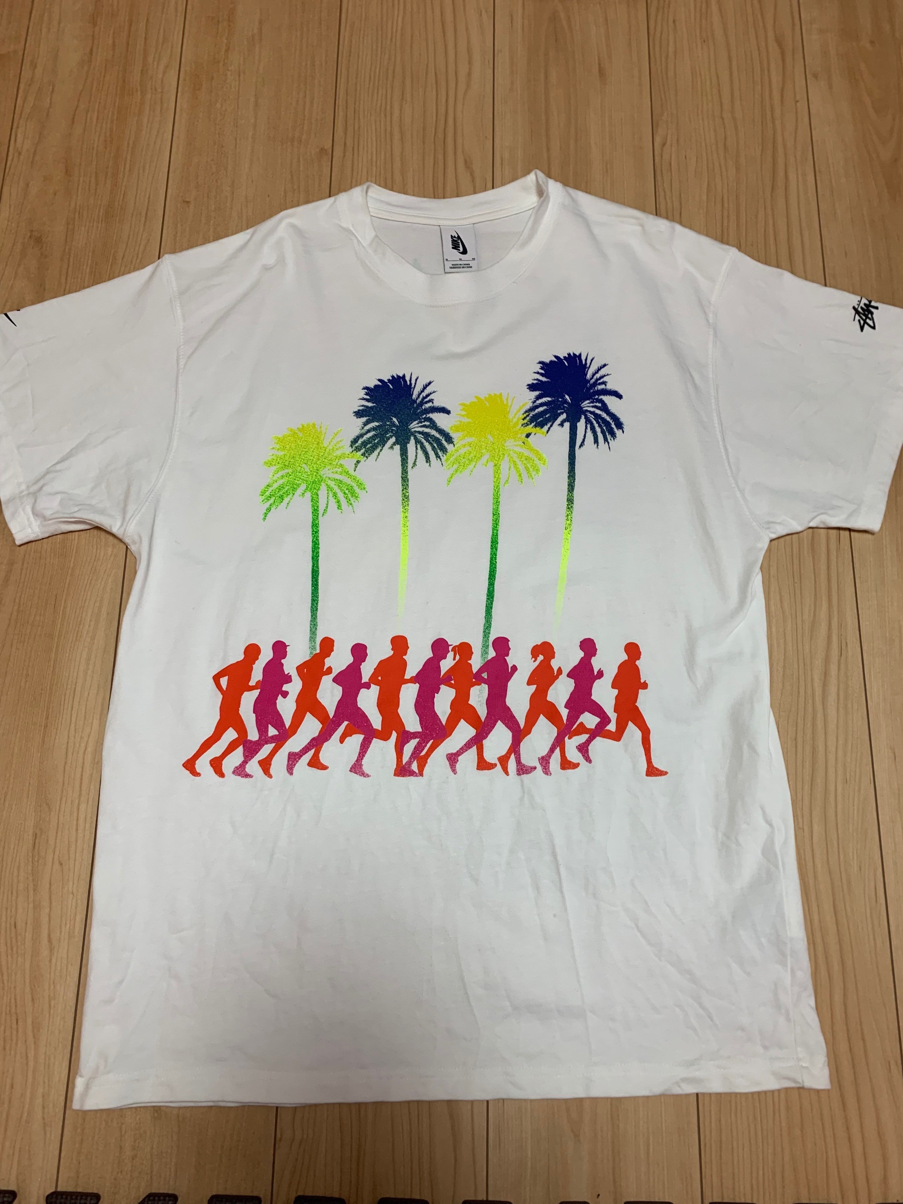 Nike x Stussy Douglas Firs to Palm Trees T-Shirt "White"