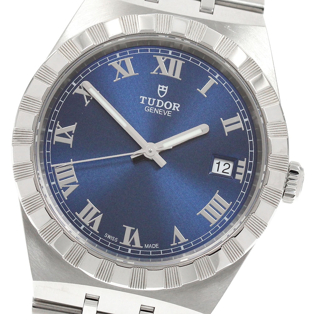 ☆美品 ★保 チュードル ロイヤル デイト 28500 メンズ 【中古】
