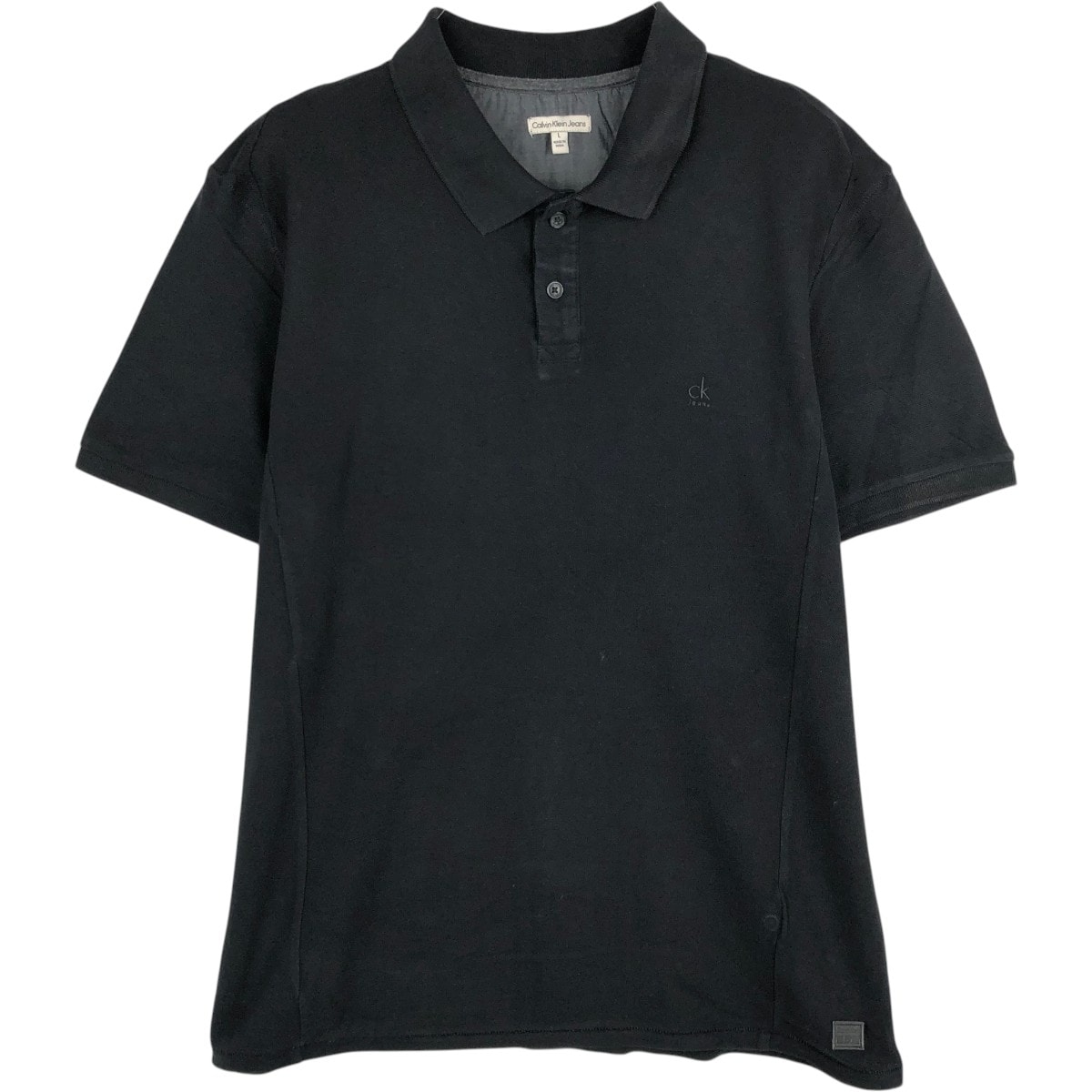 古着 カルバンクライン Calvin klein JEANS 半袖 ポロシャツ メンズL相当/eaa667438