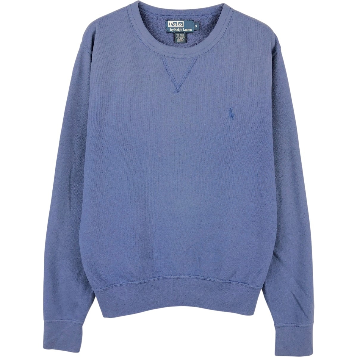 古着 ラルフローレン Ralph Lauren POLO by Ralph Lauren 無地 ブランクスウェットシャツ トレーナー メンズS相当/eaa670626
