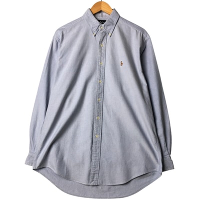 古着 ラルフローレン Ralph Lauren YARMOUTH 長袖 ボタンダウンシャツ メンズL相当/eaa573868