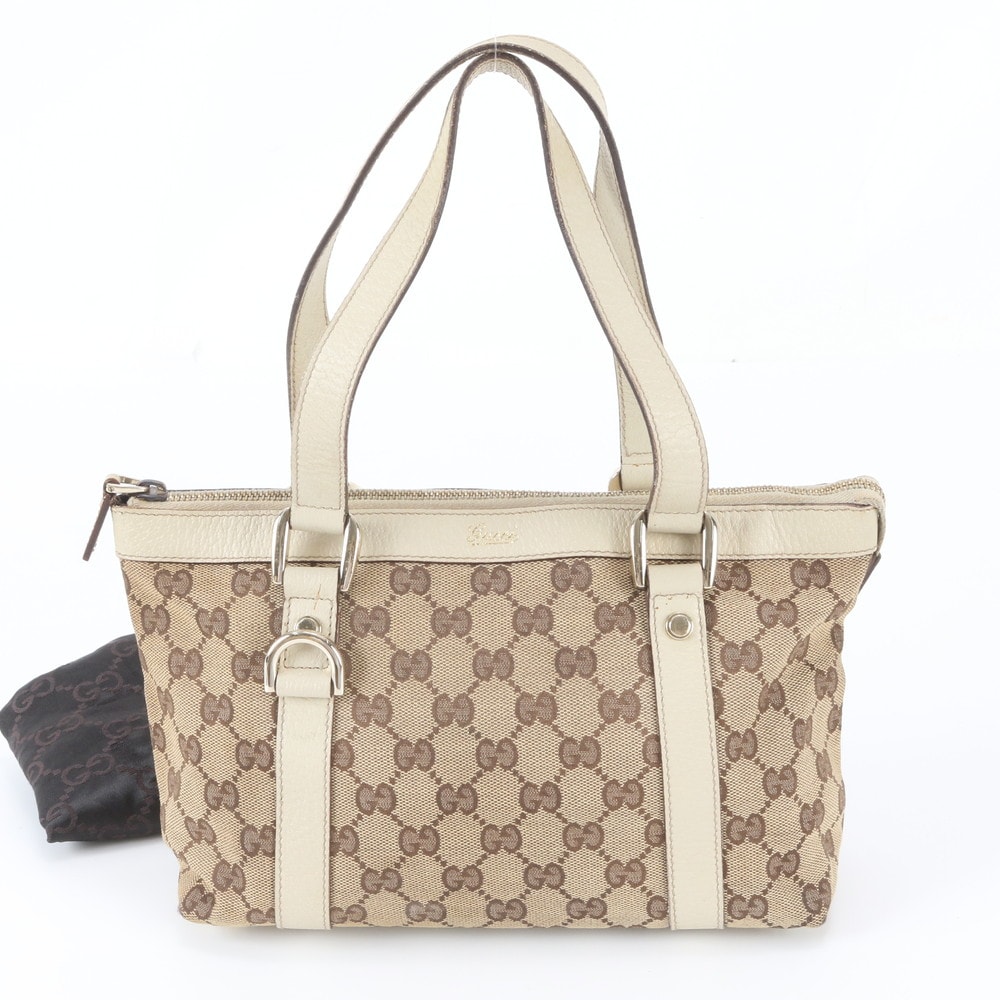 ■極美品 グッチ GGキャンバス 141471 ハンドバッグ