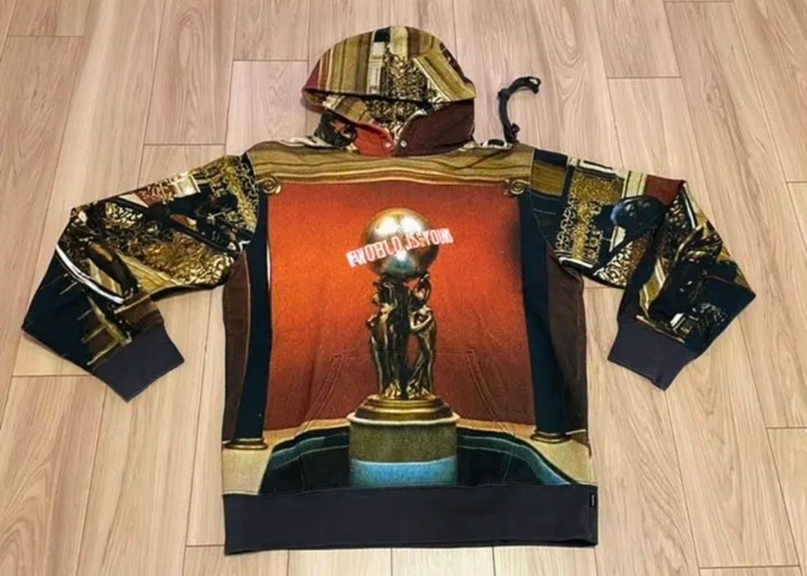 Supreme Scarface the World is Yours Hooded Sweatshirt "Multi"