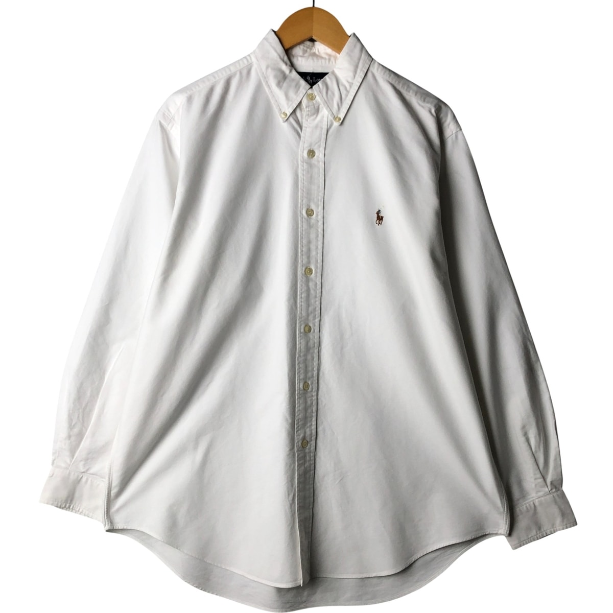 古着 ラルフローレン Ralph Lauren YARMOUTH 長袖 ボタンダウンシャツ メンズXL相当/eaa590864