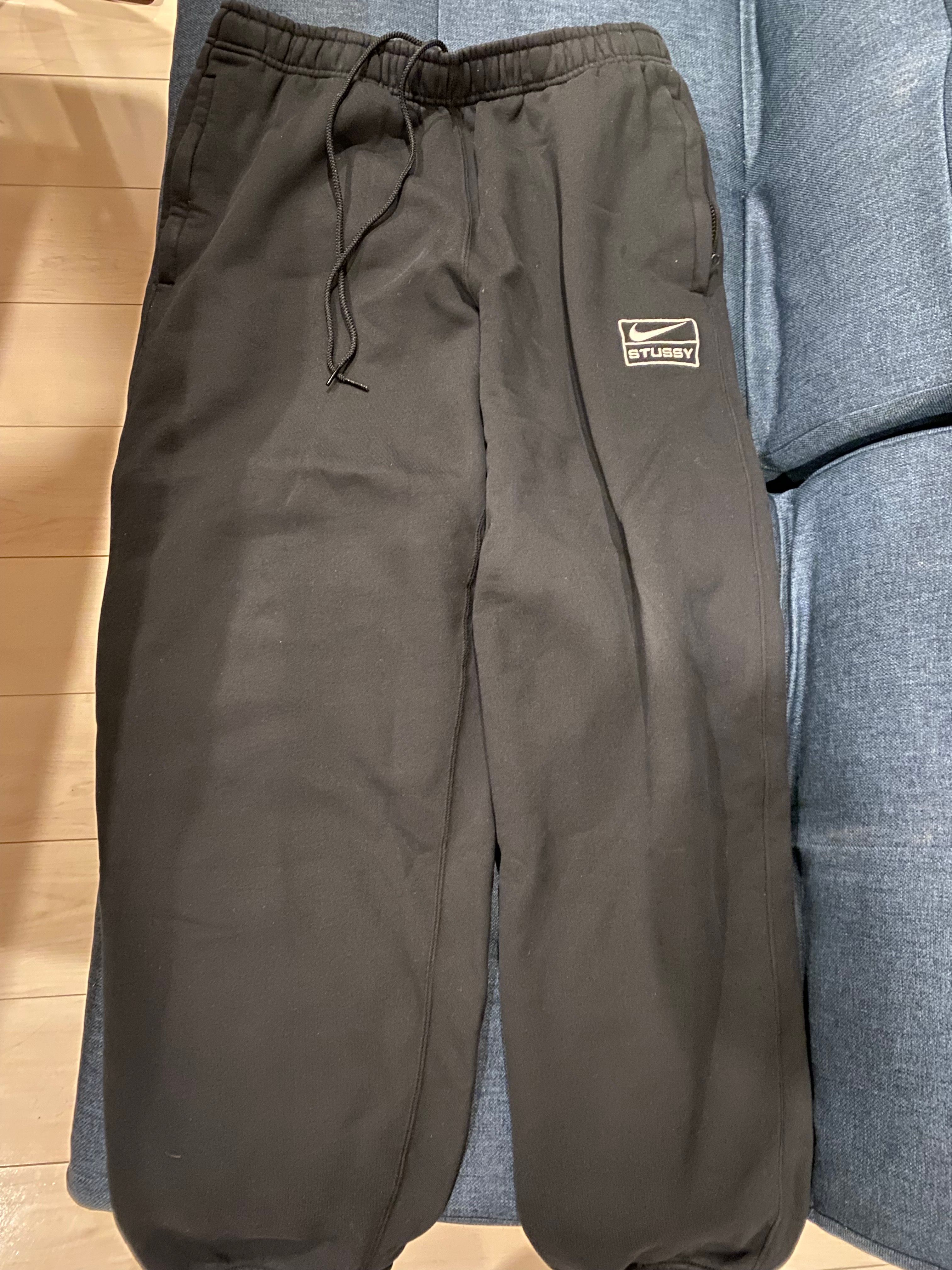 Stussy x Nike Washed Pants (US Size) "Black" DO5296-010