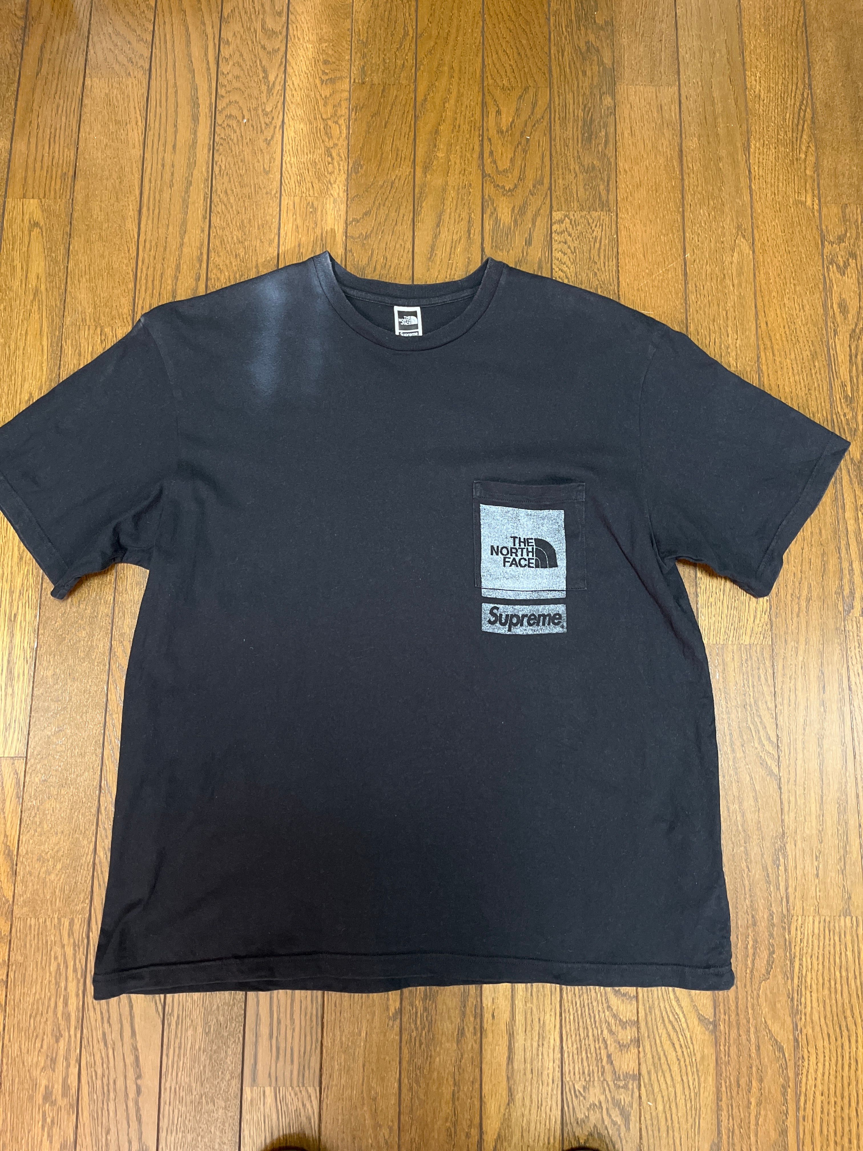 Supreme x The North Face Printed Pocket Tee "Black"