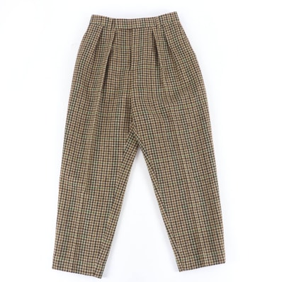 極美品 セリーヌ パンツ ブラウン レディース 38 2P240223F