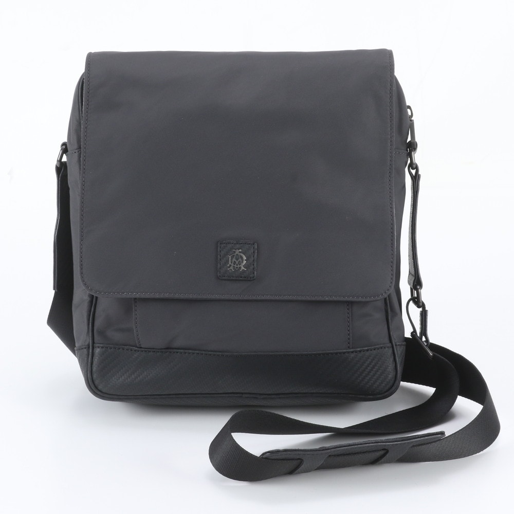 ■美品 ダンヒル ウィンザーショルダーバッグ レザー×ナイロン