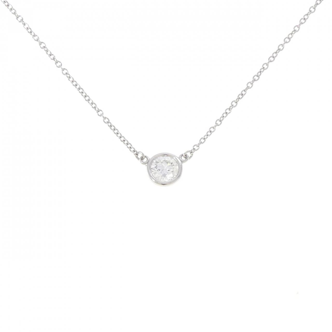 티파니 바이 더 야드 네크리스 0.35CT G VS2 3EXT